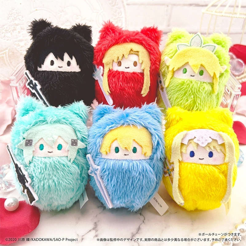 予約2026年05月】ソードアート・オンライン くるみたぴぬい 6パック