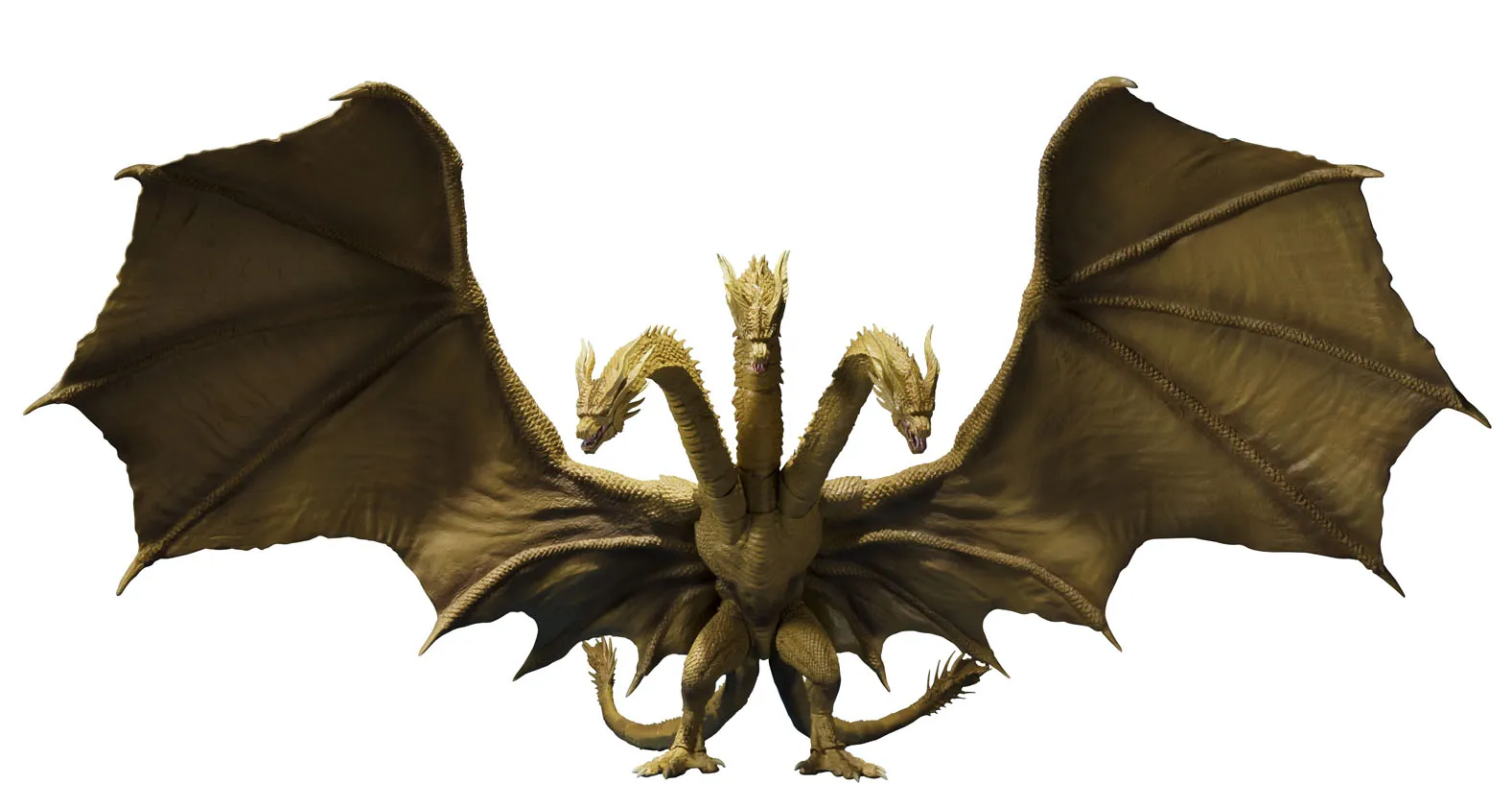東宝怪獣　モンスターアーツ　ゴジラ　キングギドラ S.H.モンスターアーツ キングギドラ（2019）バンダイ ゴジラ キング