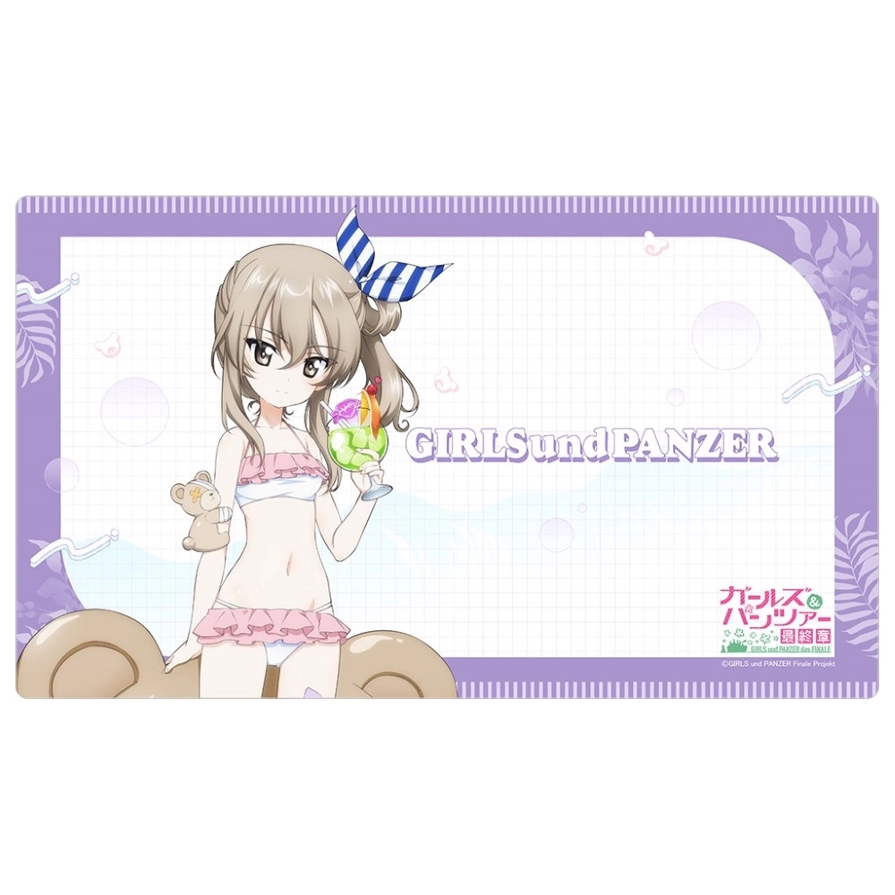 予約2027年02月】ガールズ＆パンツァー 最終章 描き下ろしラバーマット