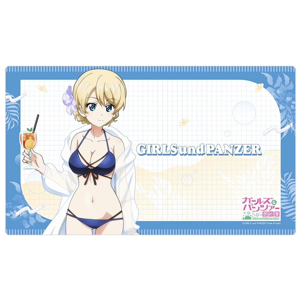 予約2027年02月】ガールズ＆パンツァー 最終章 描き下ろしラバーマット