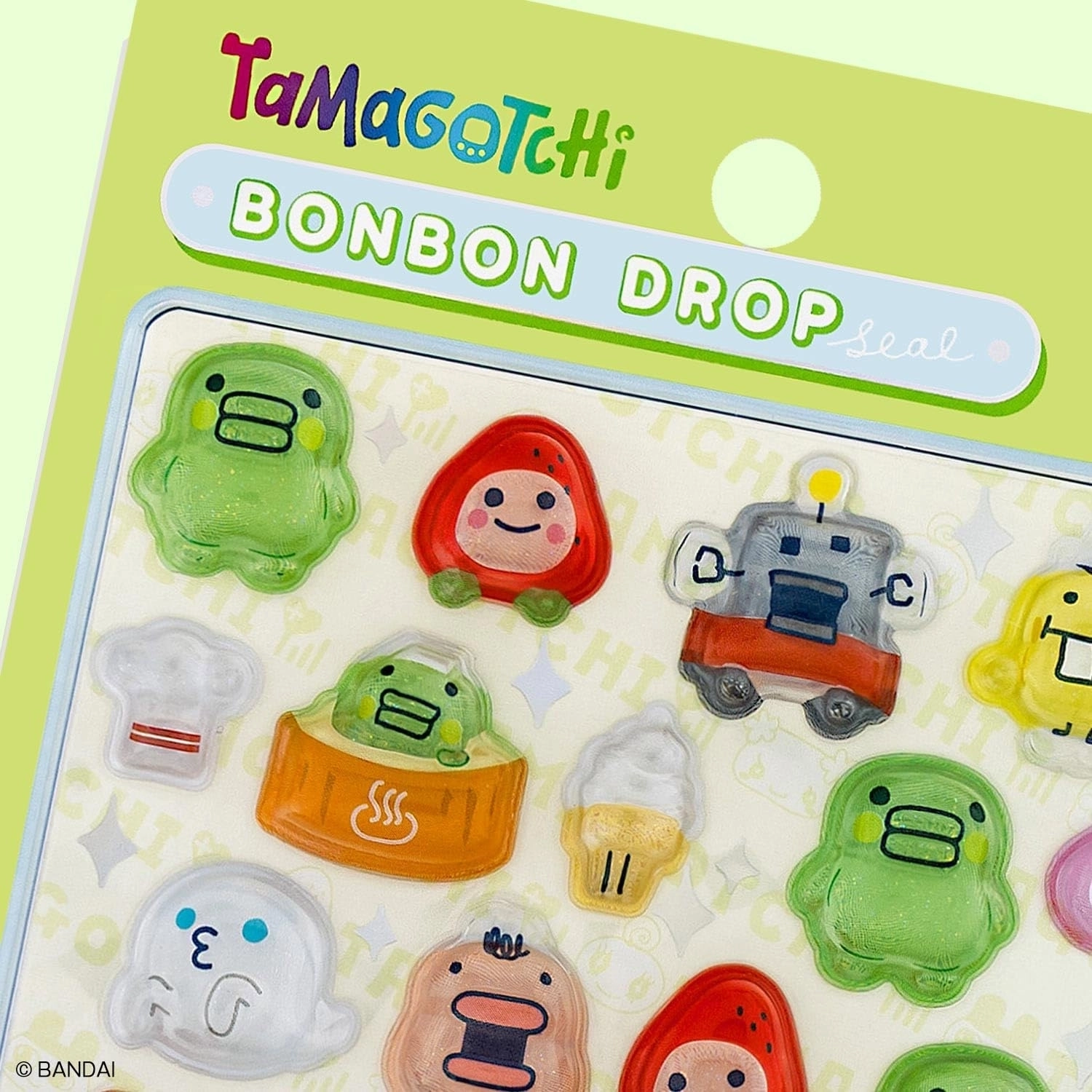 ボンボンドロップシール たまごっち くちぱっち サンスター文具 