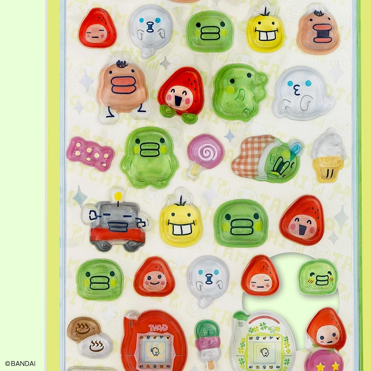 ボンボンドロップシール たまごっち くちぱっち サンスター文具