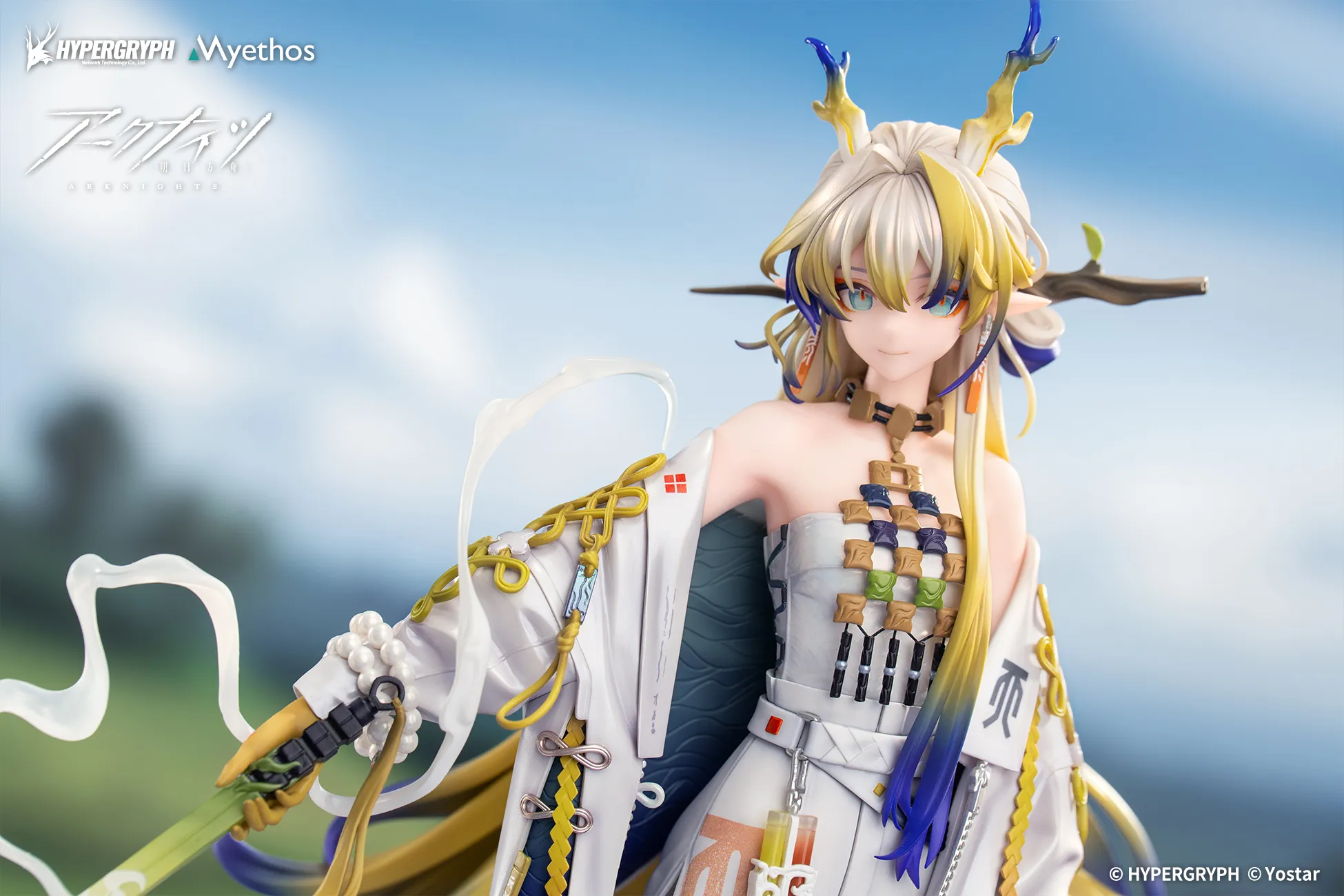 Myethos アークナイツ シュウ 1/7 フィギュア Myethos 送料無料◇アークナイツ シュウ 特典付き 1/7