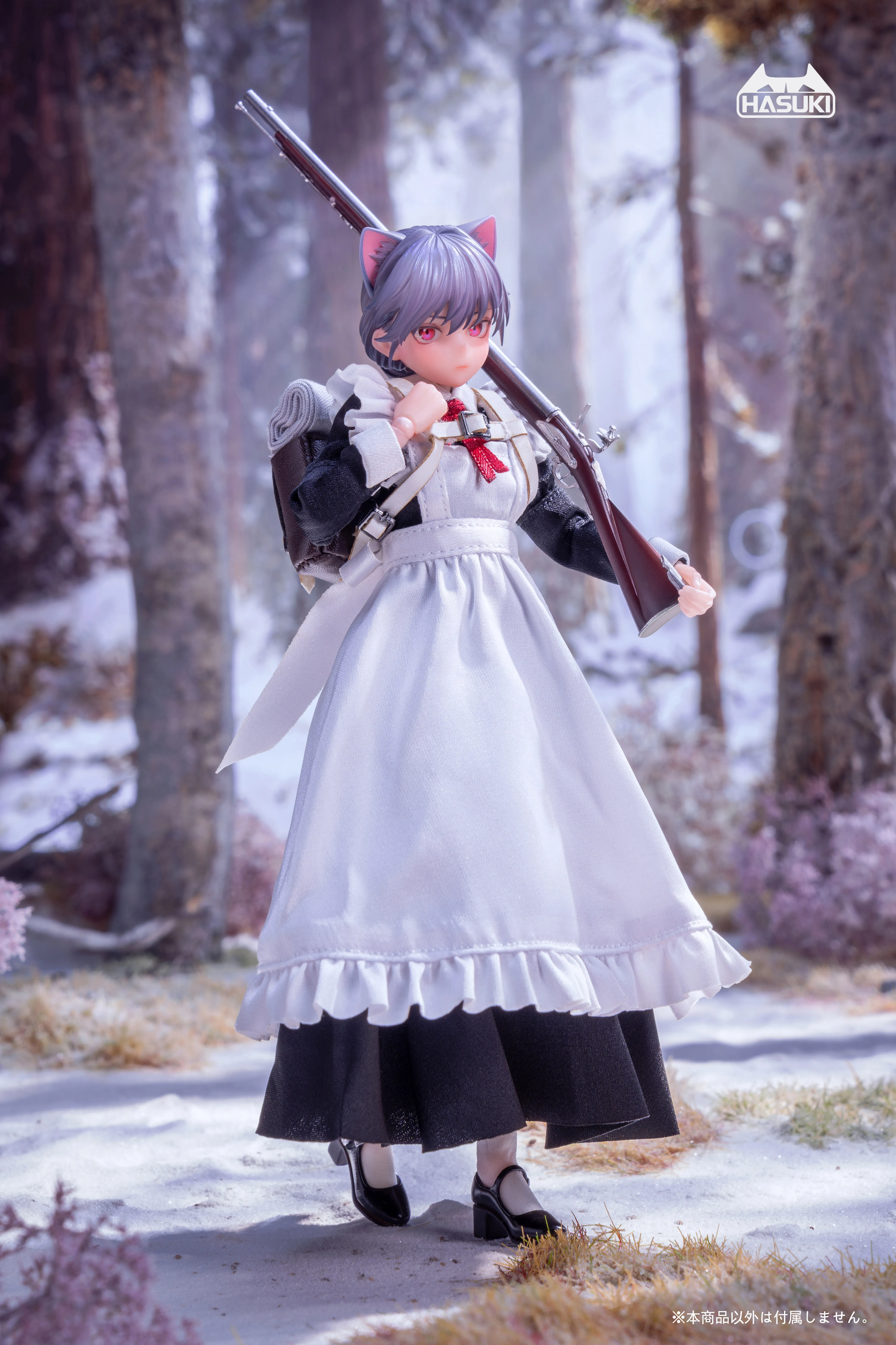 予約2025年10月】pocket artシリーズ PA010 メイド銃士 FKEY 1/12 完成