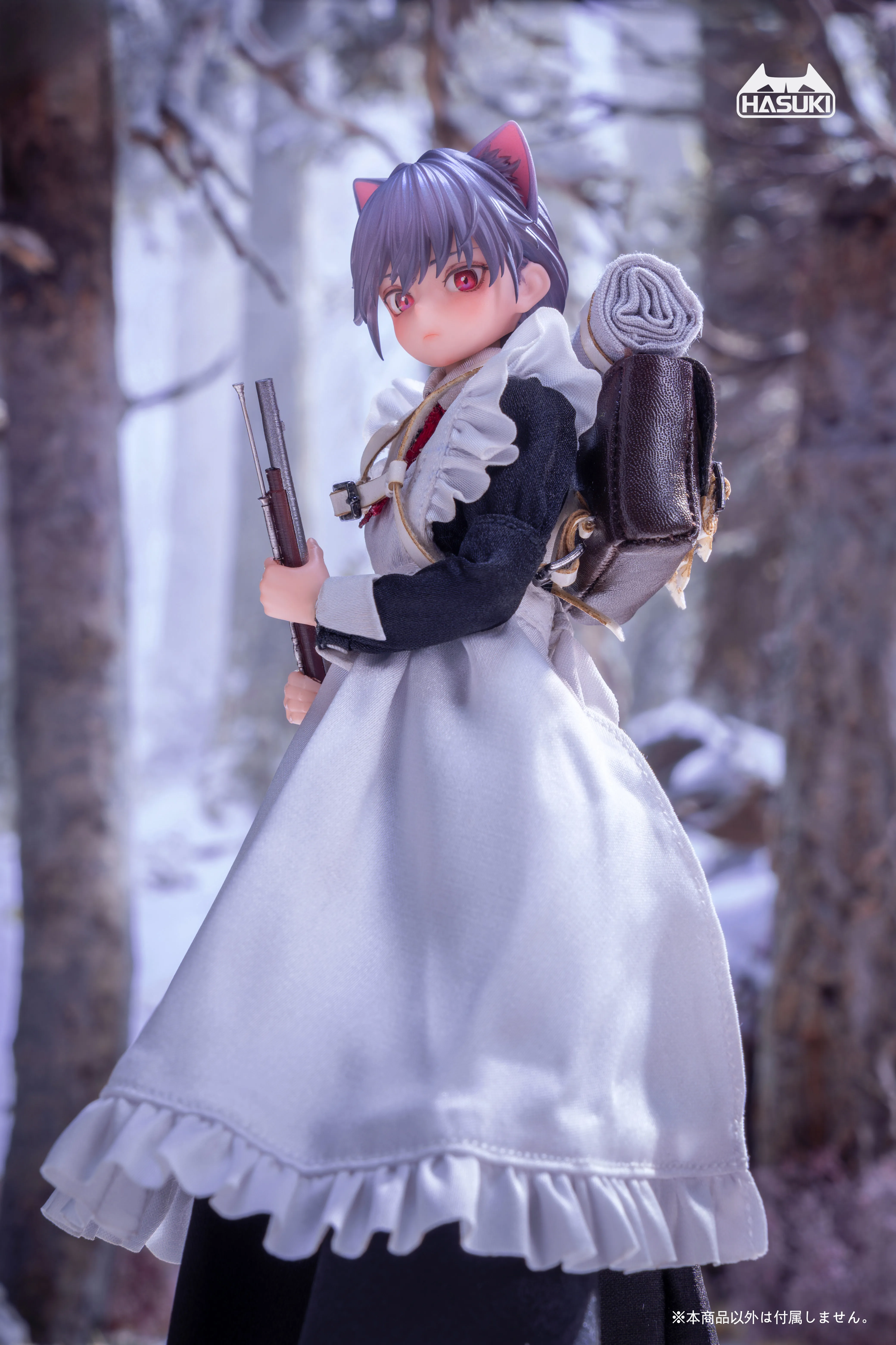 HASUKI メイド銃士 FKEY 菲奇子1/12 アクションフィギュア 予約2025年10月】pocket artシリーズ PA010 メイド銃士 FKEY 1/12 完成