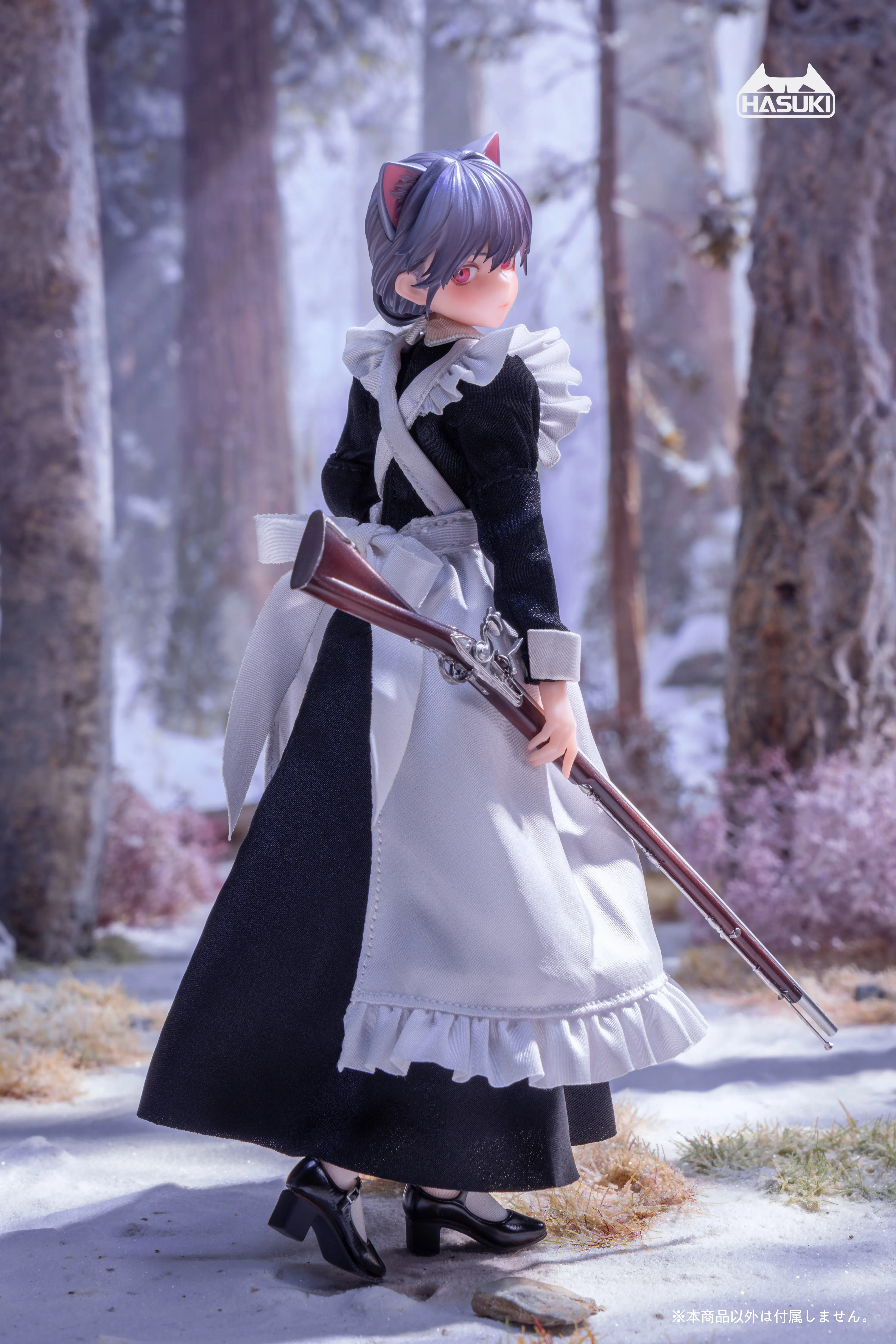 予約2025年10月】pocket artシリーズ PA010 メイド銃士 FKEY 1/12 完成