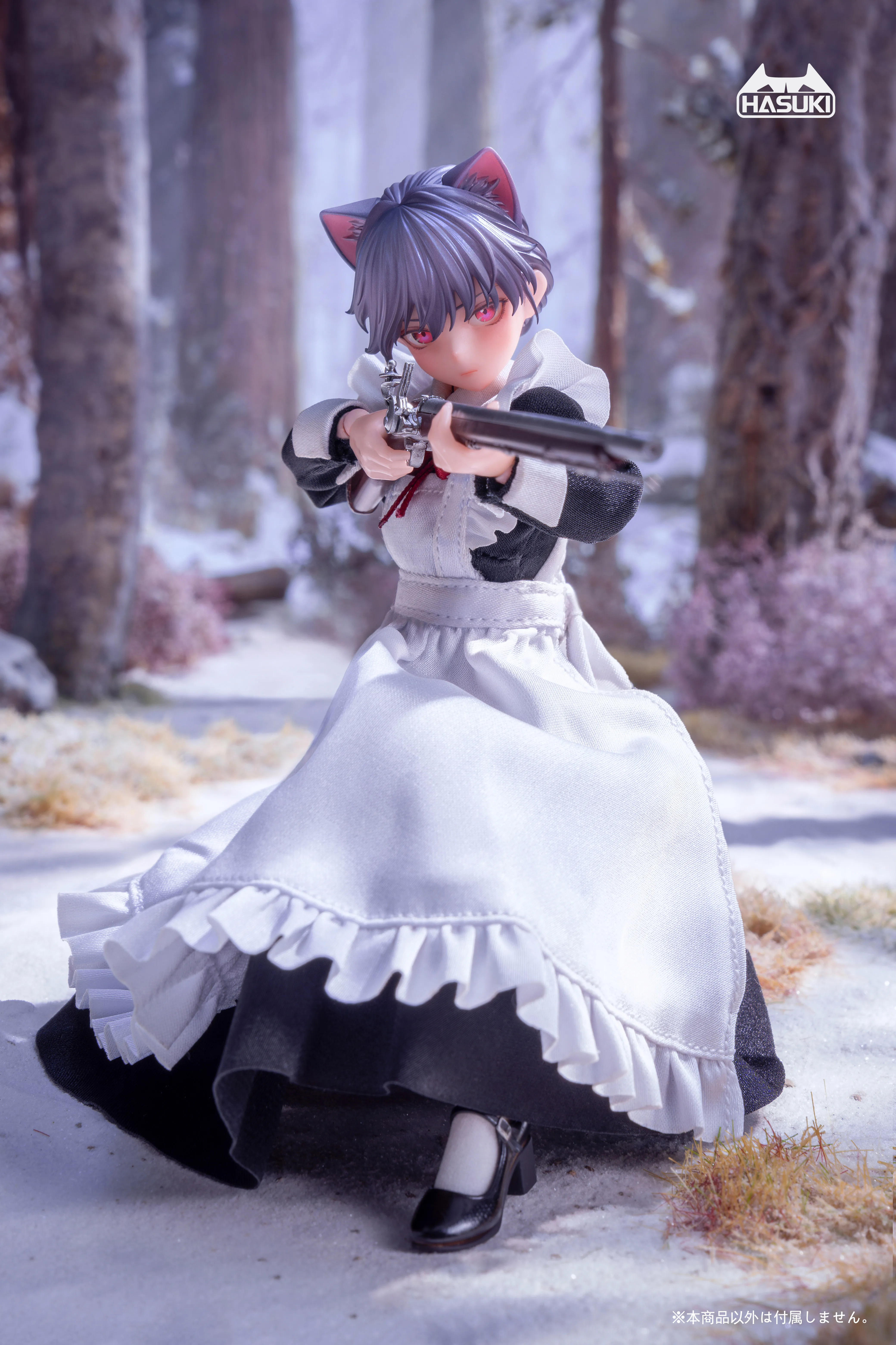 予約2025年10月】pocket artシリーズ PA010 メイド銃士 FKEY 1/12 完成