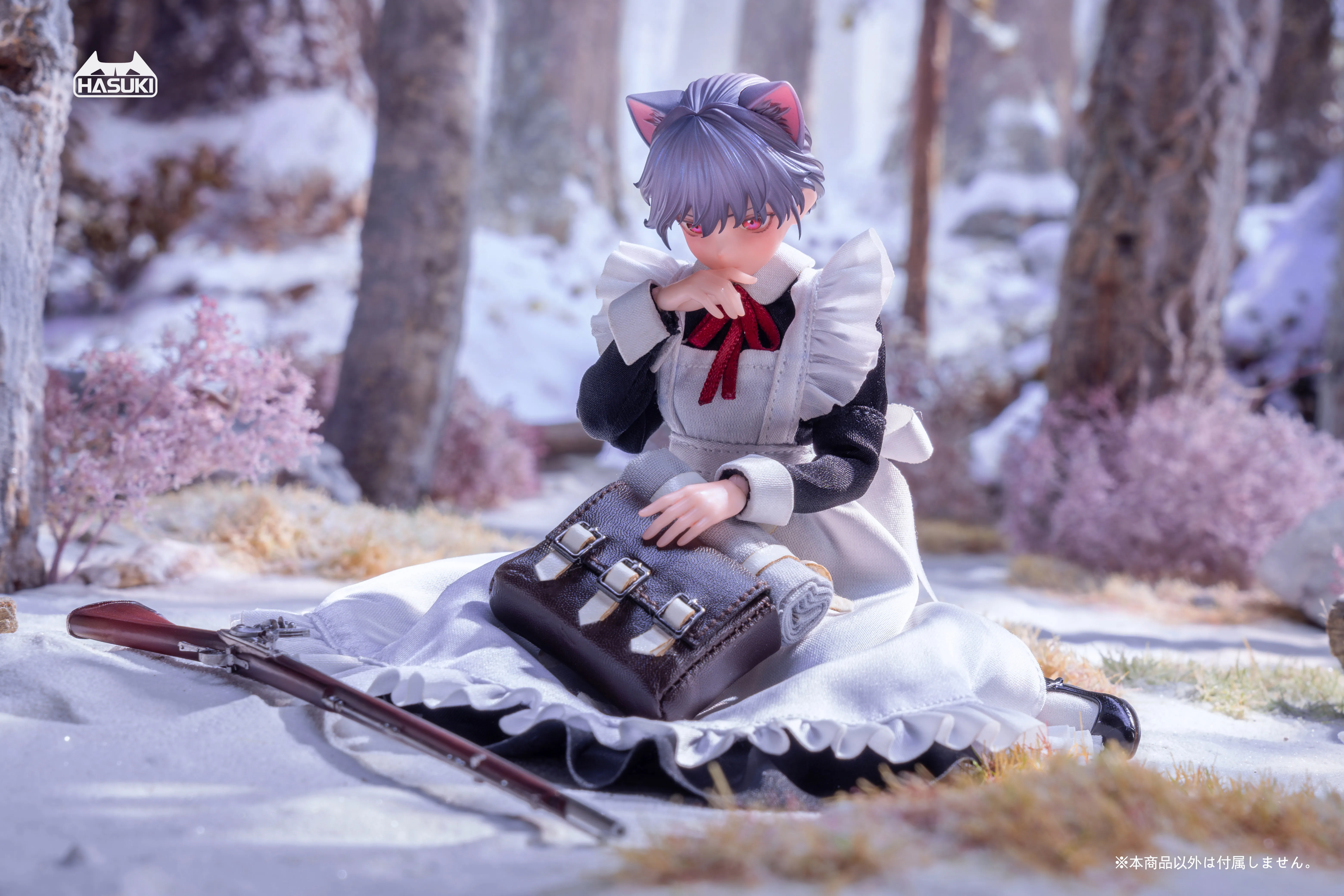 予約2025年10月】pocket artシリーズ PA010 メイド銃士 FKEY 1/12 完成