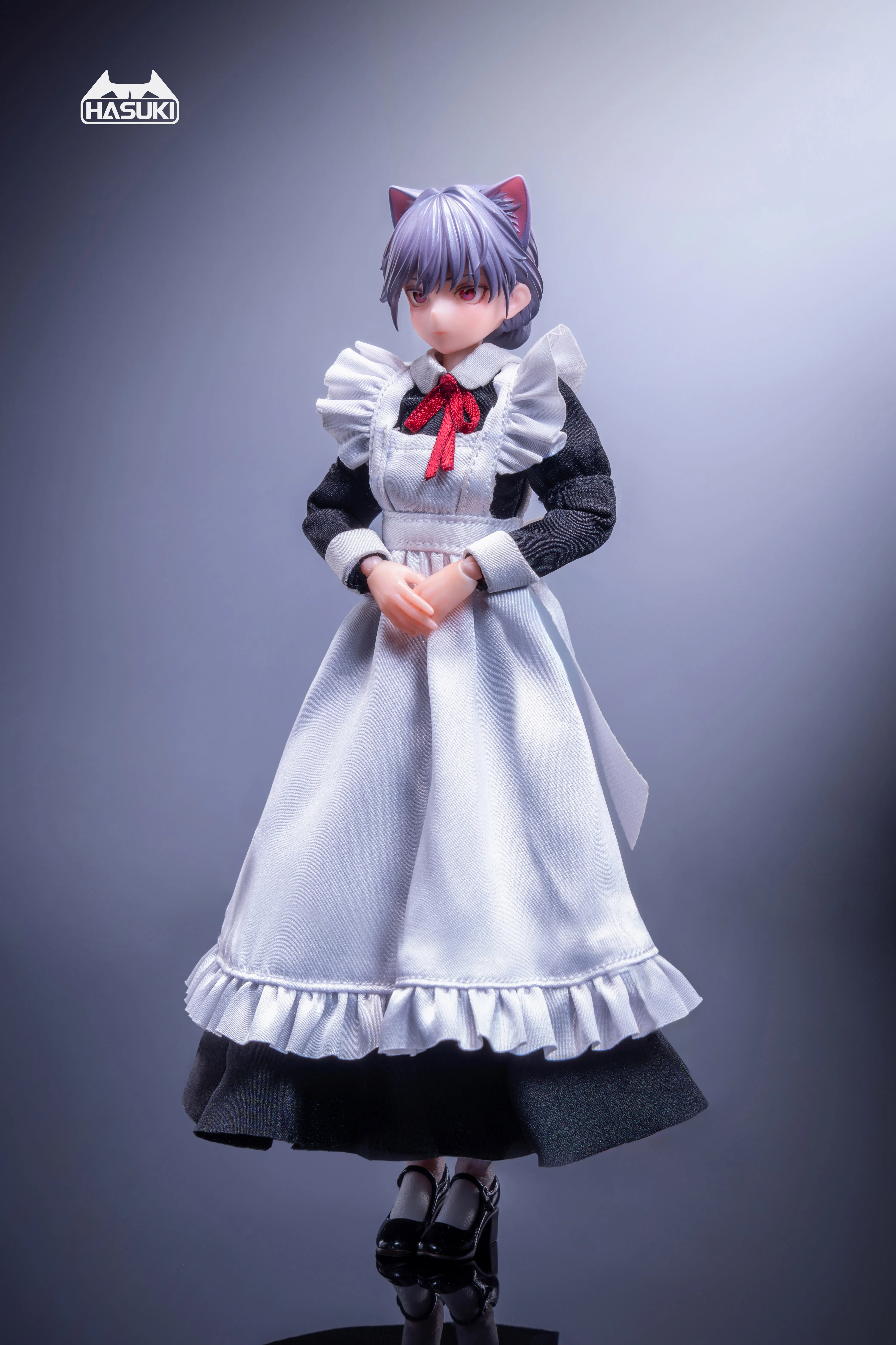 HASUKI メイド銃士 FKEY 菲奇子1/12 アクションフィギュア 予約2025年10月】pocket artシリーズ PA010 メイド銃士 FKEY 1/12 完成