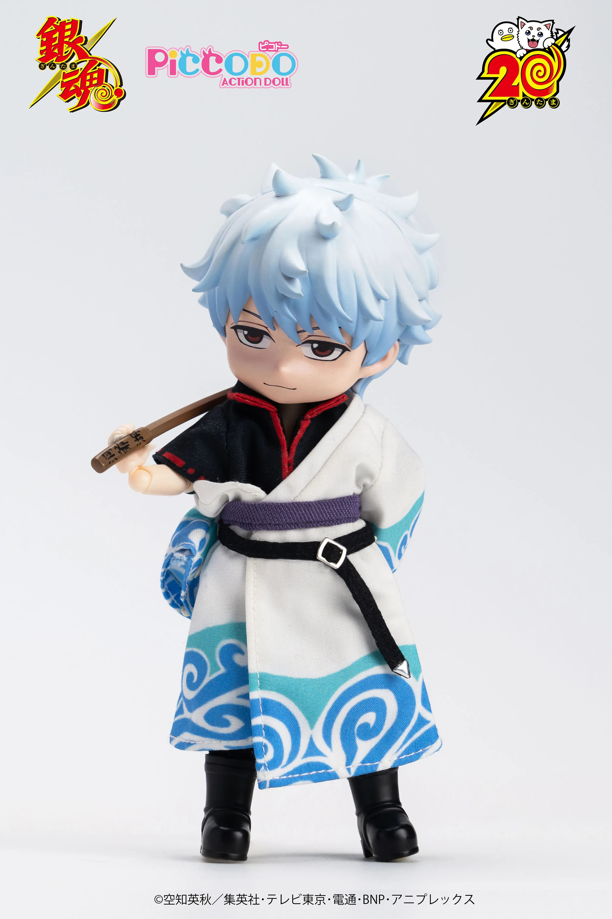 【こたぺん】銀魂 フィギュア 予約2025年06月】PICCODO ACTION DOLL 銀魂 坂田銀時 デフォルメ