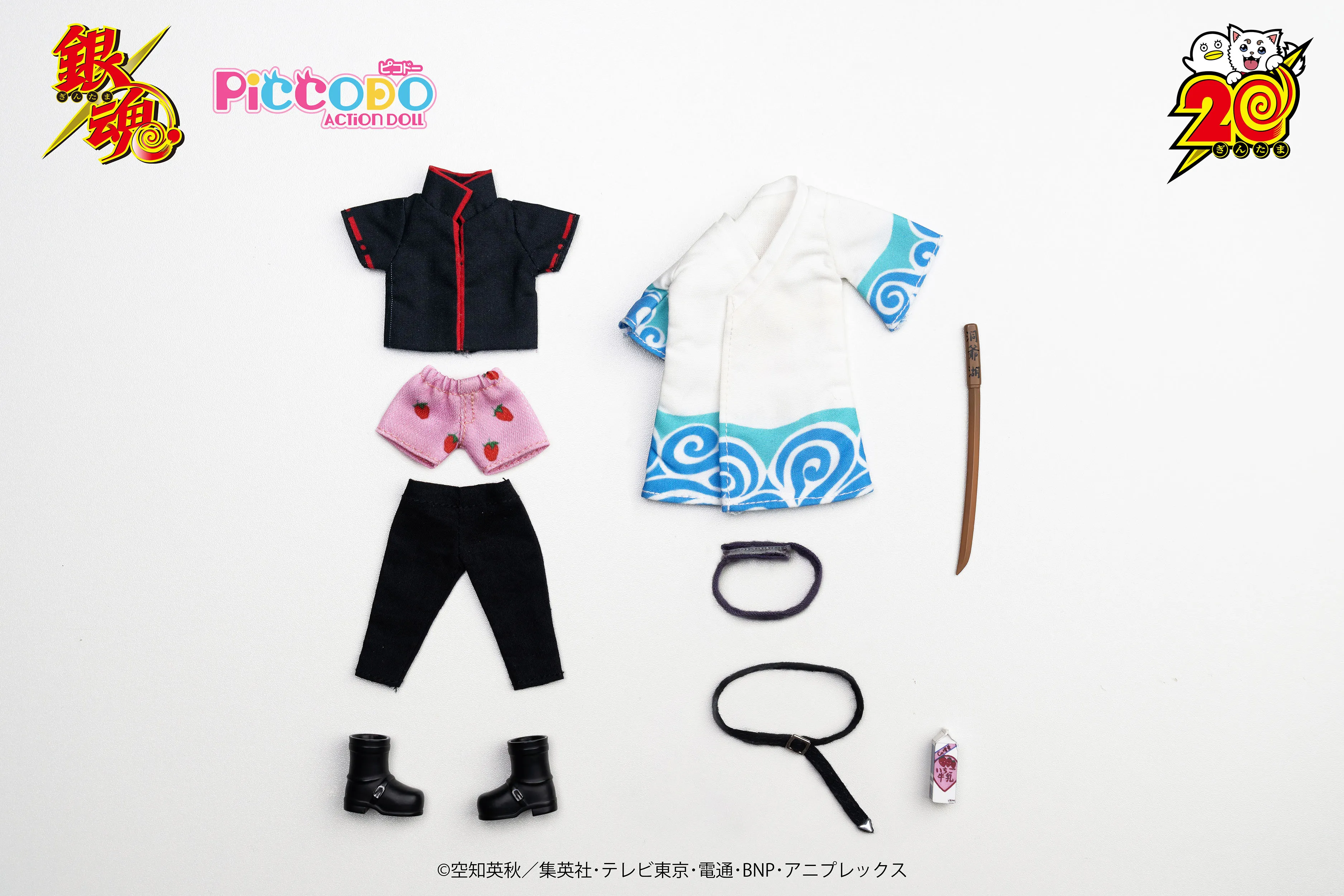 予約2025年06月】PICCODO ACTION DOLL 銀魂 坂田銀時 デフォルメドール