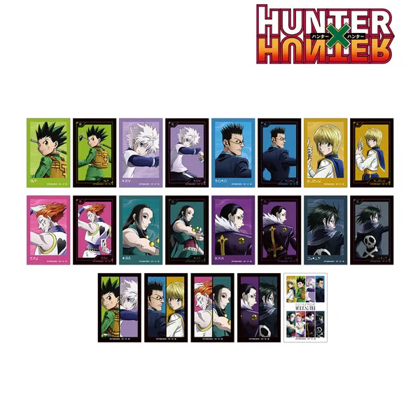 HUNTERXHUNTER カードダス キャラクターカードセット カードダスドットコム HUNTER×HUNTER キャラクターカードセット 公式