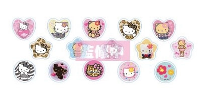 予約2026年05月】ハローキティ クリスタルシール GOGOギャル ティー