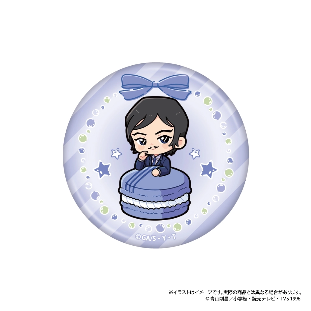 名探偵コナン 丸型缶バッジ 諸伏高明SD(マカロンvol.1) 【パルック