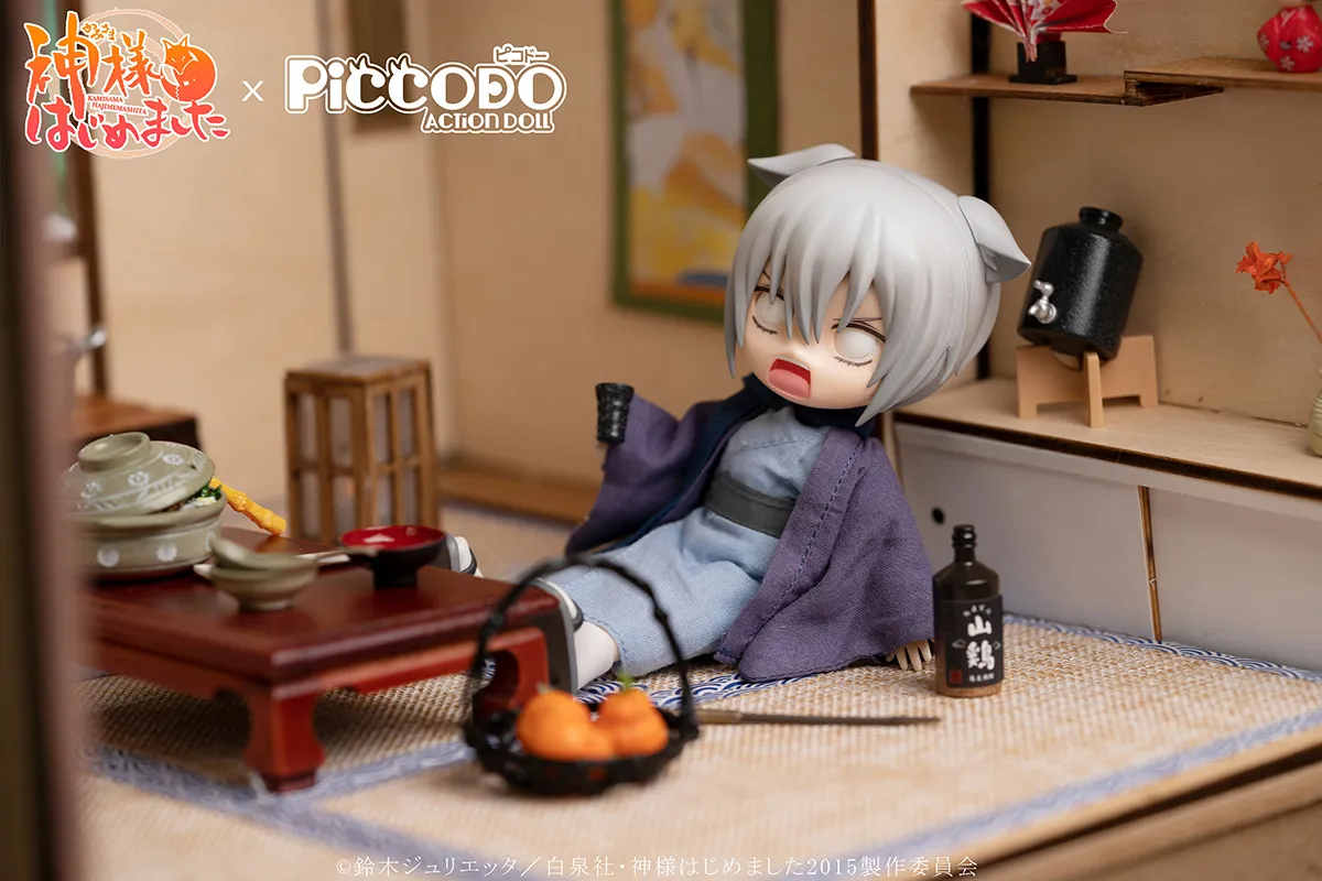 神様はじめました 巴衛 piccodo ピコドー ドール ぬいぐるみ 人形 美品 PICCODO ACTION DOLL 神様はじめました 巴衛 デフォルメドール