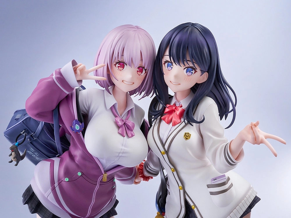 Reバース  グリッドマン BP 宝多六花&新条アカネ グリッドマン ユニバース]描き下ろしラバーマット（宝多六花＆新条