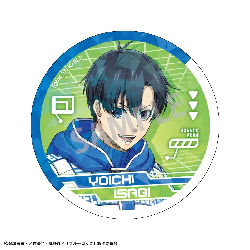 予約2025年04月】ブルーロック トレーディングホログラム缶バッジ