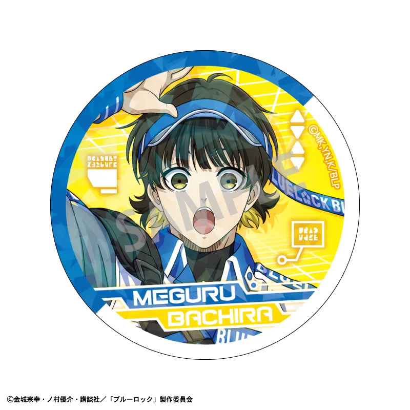 ブルーロック アニメジャパン カミオジャパン ホログラム缶バッジ 1BOX