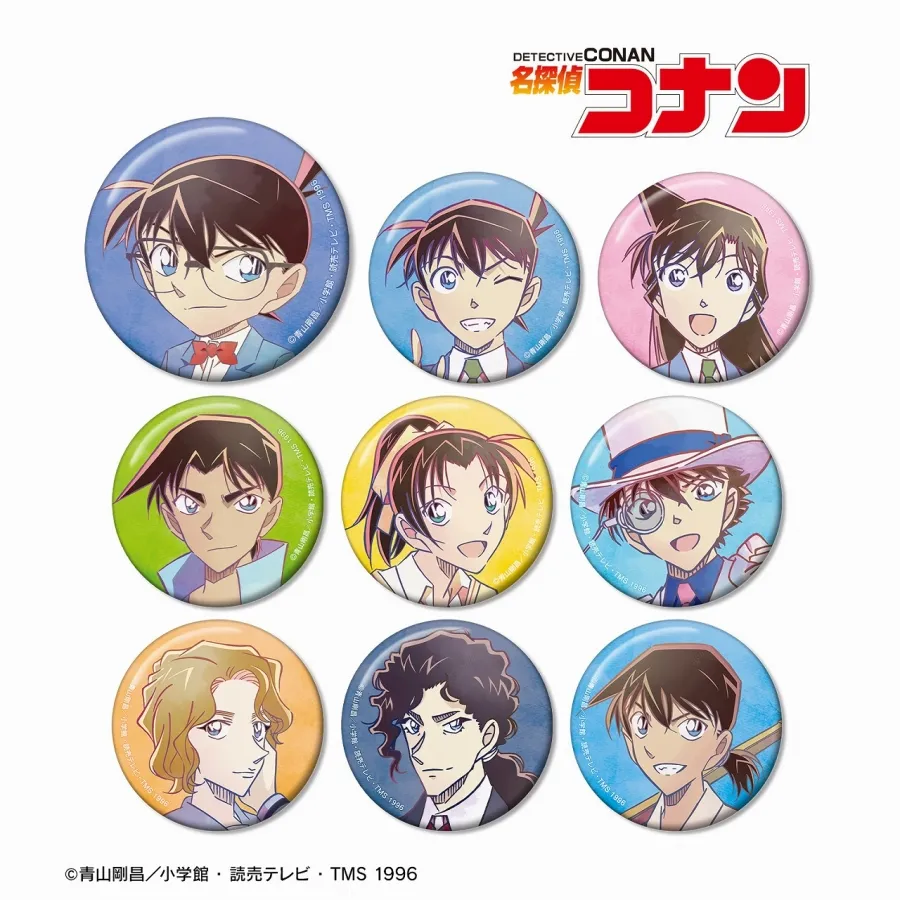 名探偵コナン トレーディング Ani-Art 第8弾 缶バッジ 1BOX9個入り