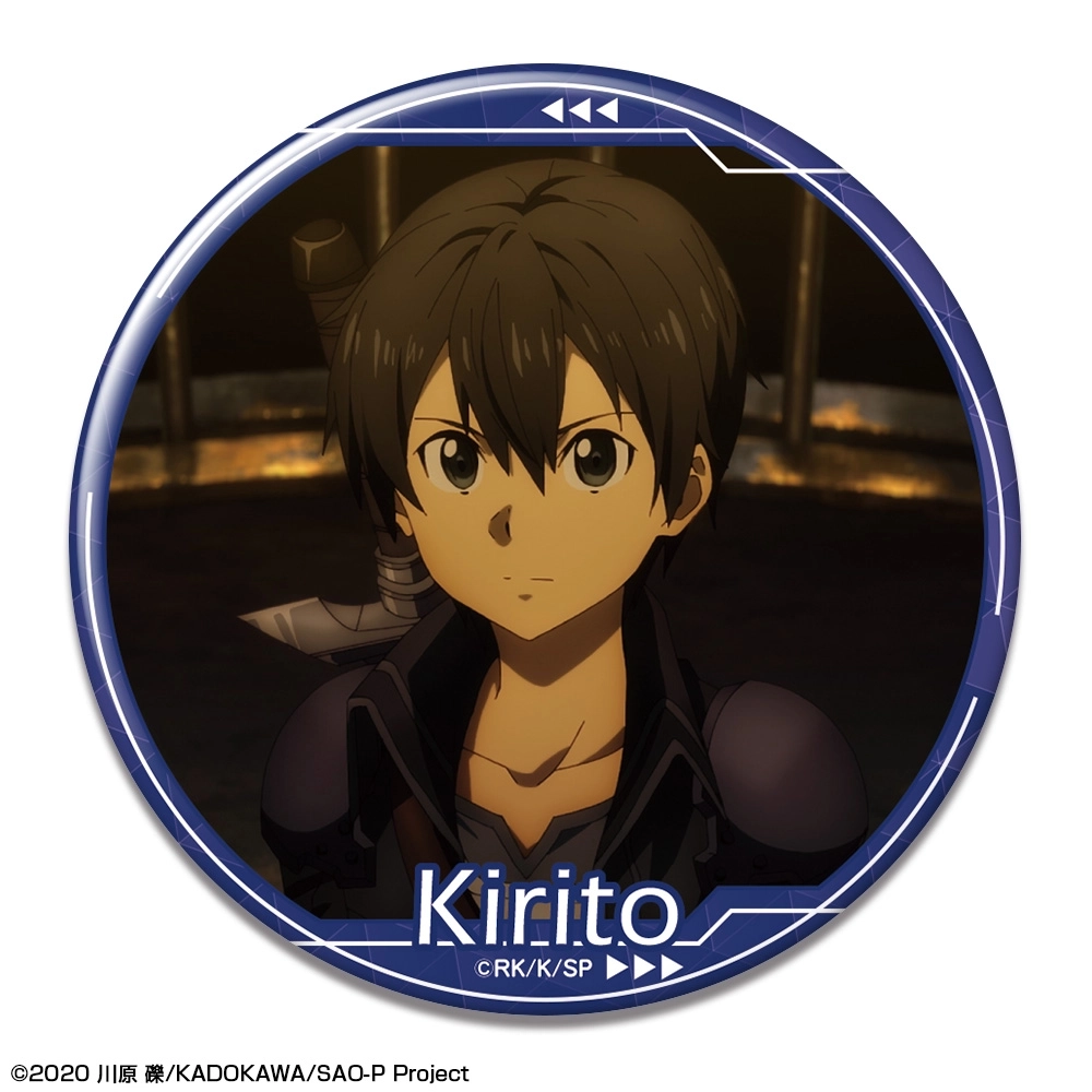 SAOP ソードアート・オンライン 冥き夕闇のスケルツォ×MR 缶バッジ キリト 予約2026年09月】劇場版 ソードアート・オンライン -プログレッシブ