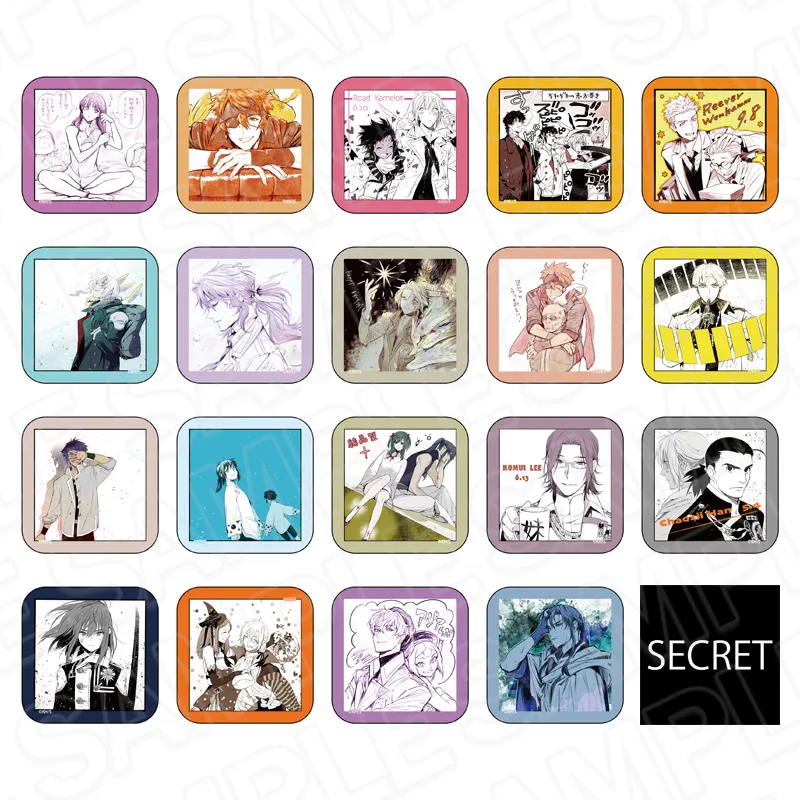 予約2025年05月】D.Gray-man ましかくカンバッジ(ブラインド) vol.2