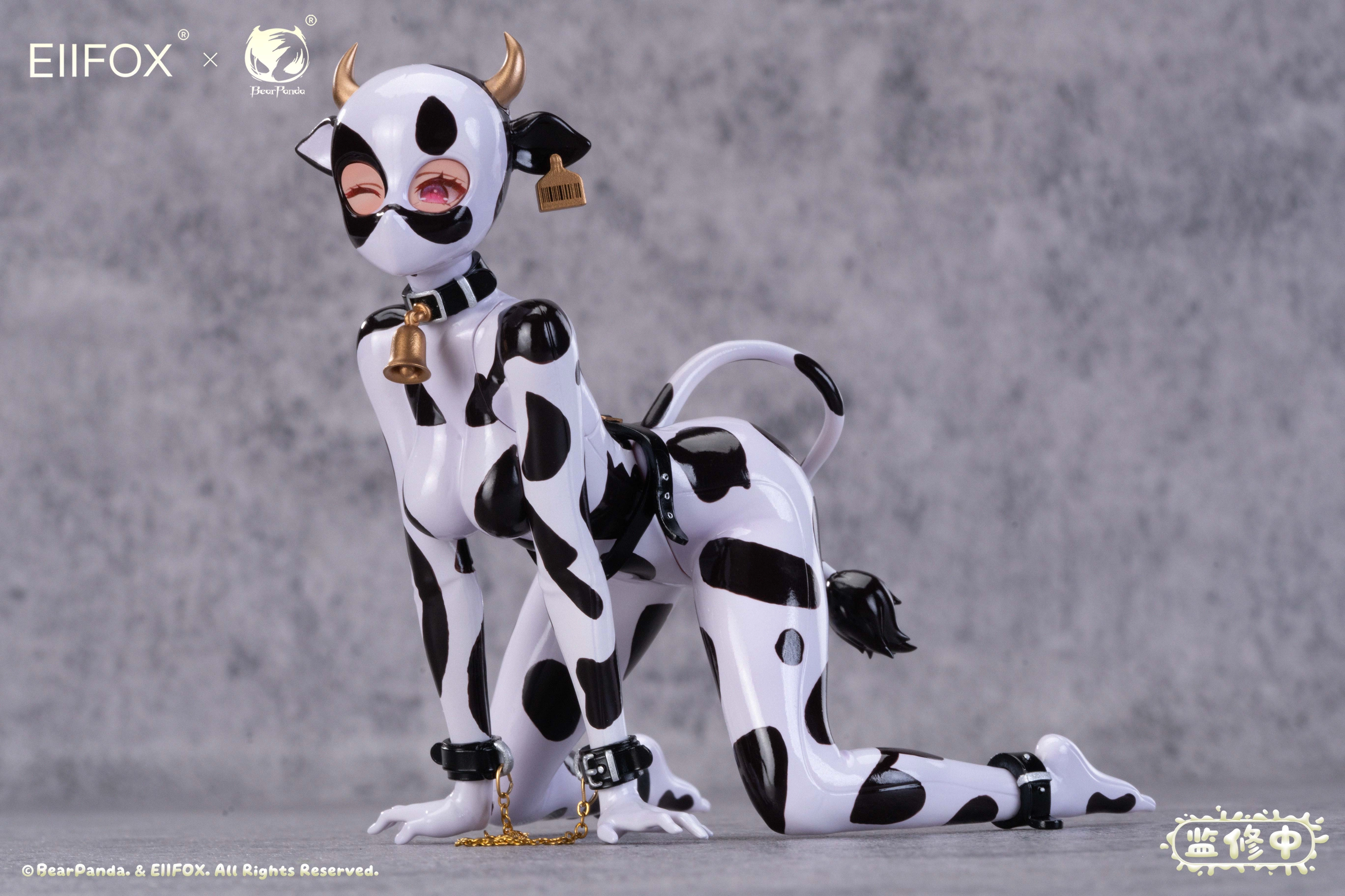 送料無料】Bear Panda x EIIFOX 1/8 乳牛 MOMO 完成品アクション