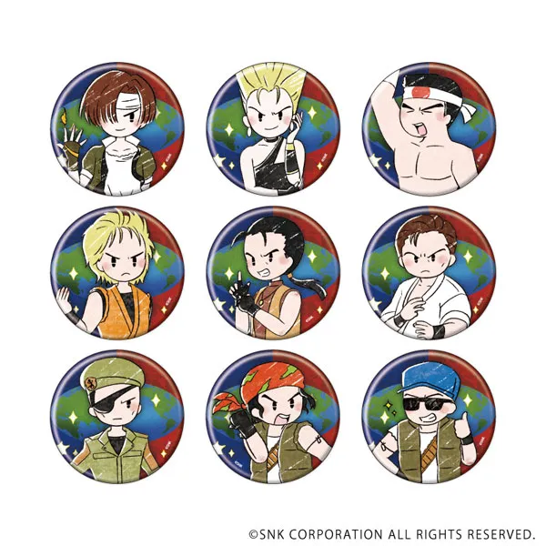 予約2025年05月】缶バッジ「THE KING OF FIGHTERS '94」02/ブラインド