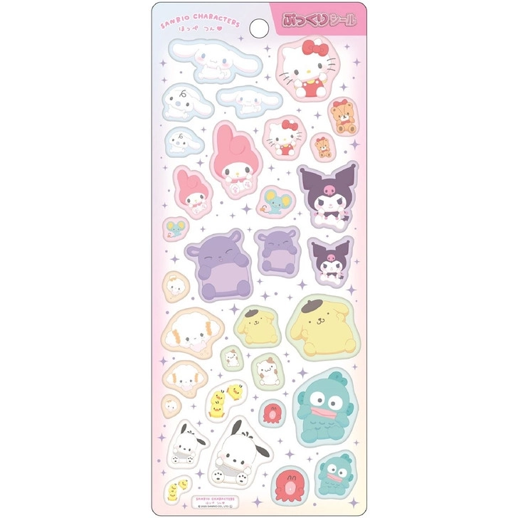 サンリオ ぷっくりシール ほっぺつんキャラクターズ ツジセル