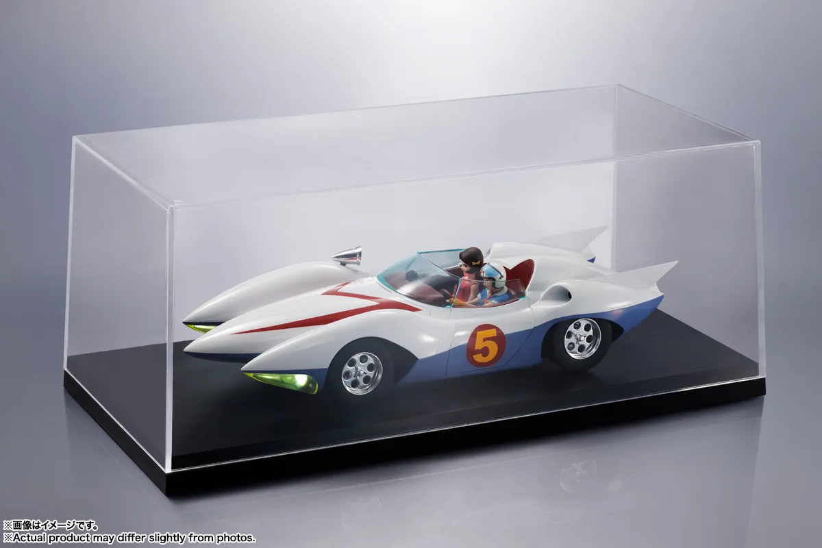 新品　★アニメ版★　 車体の固定保護フィルムあり マッハ号 超真合金 Amazon | 超真合金 マッハ号 通常版 「マッハGOGOGO
