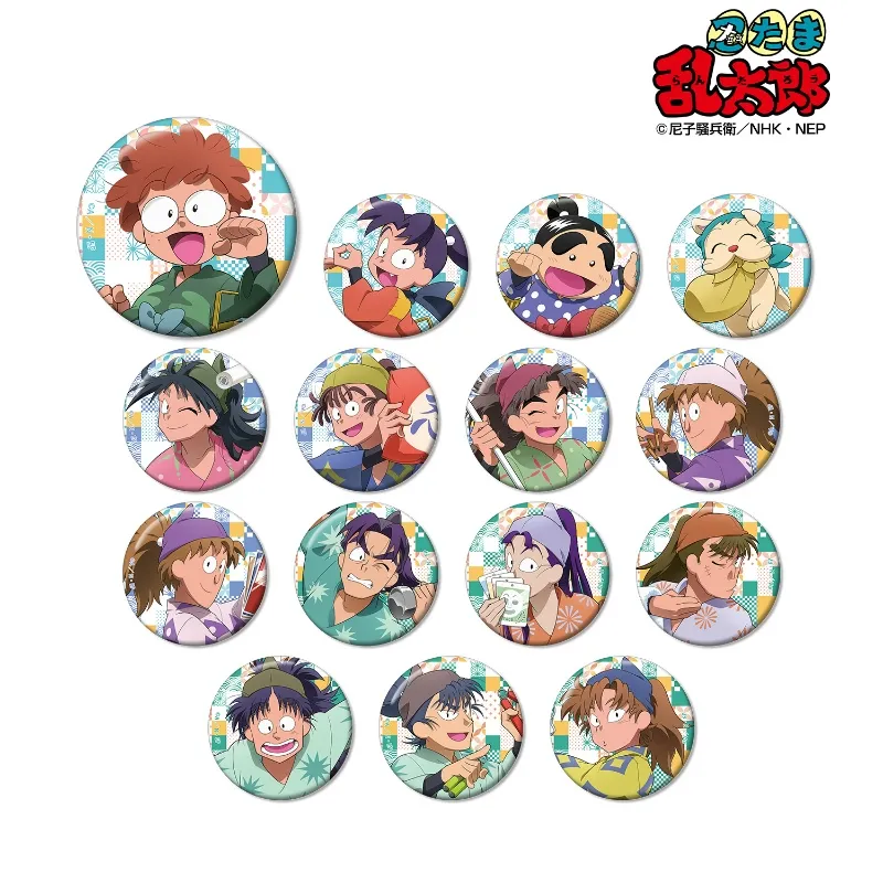 忍たま乱太郎　缶バッジ　まとめ売り 忍たま乱太郎』ホログラム缶バッジ第2弾が「ガチャメイト」に