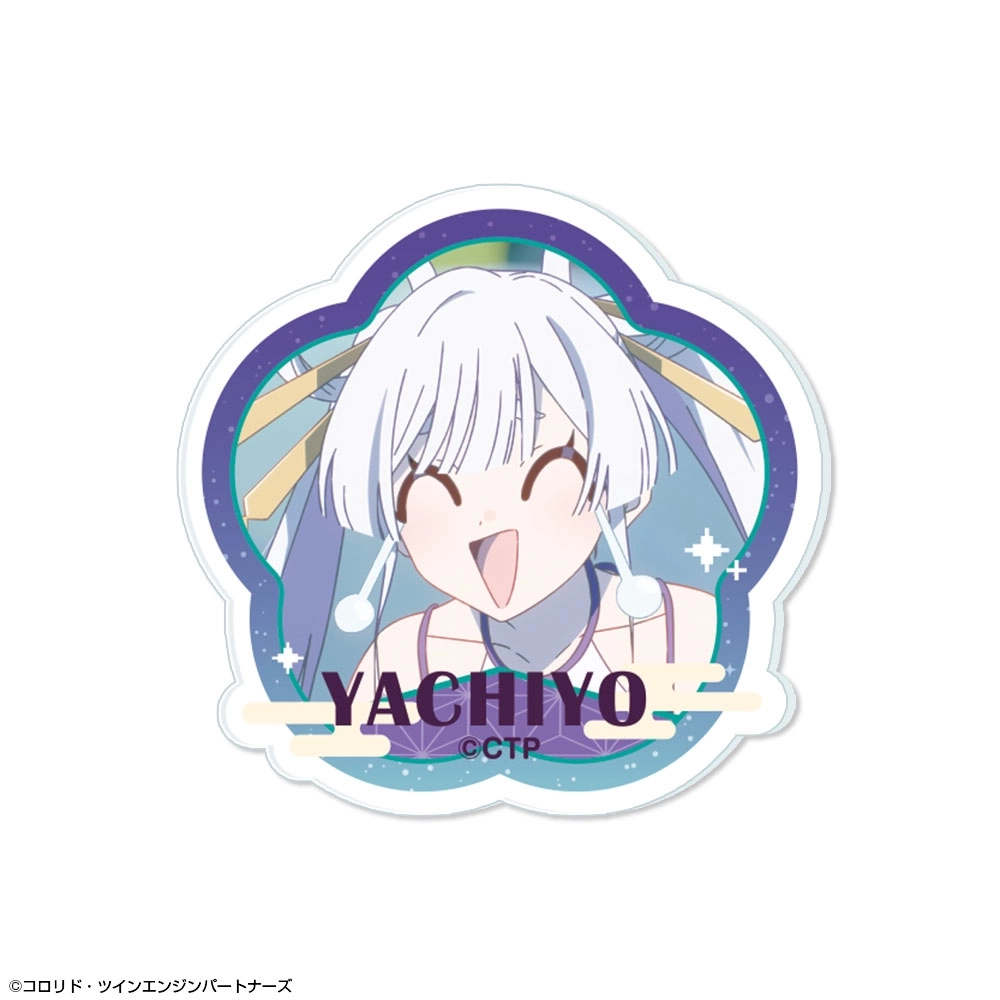 予約2026年08月】超かぐや姫！ アクリルバッジ デザイン10(月見ヤチヨ