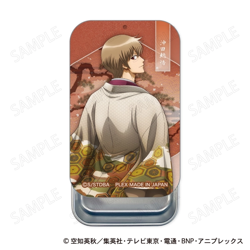 予約2026年05月】銀魂 スライド缶ケース 和装×振り向き Ver. C：沖田総