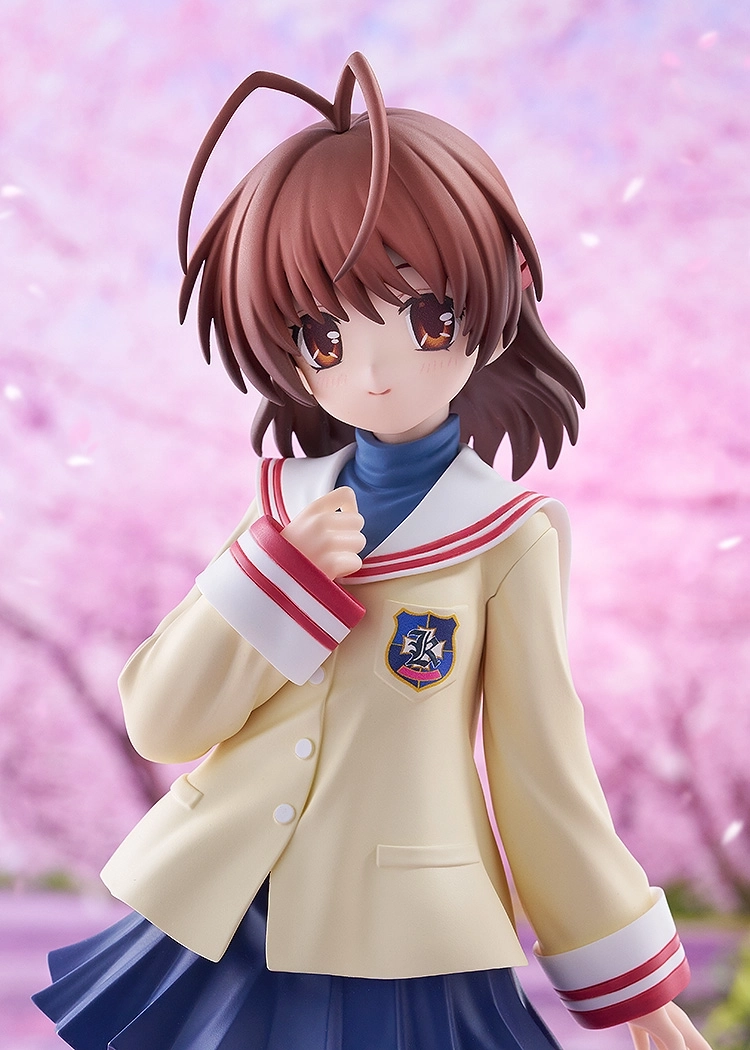 古河渚　缶バッジ　CLANNAD 20周年　mixx garden きゃらスリーブコレクション マットシリーズ Key20周年 古河渚