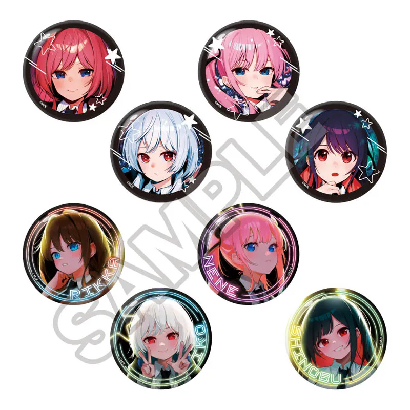 予約2025年05月】真夜中ハートチューン 缶バッジ 8パック入りBOX