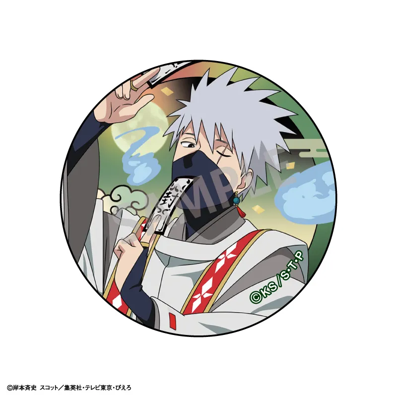 予約2025年06月】NARUTO-ナルト- 疾風伝 トレーディング和紙風缶バッジ