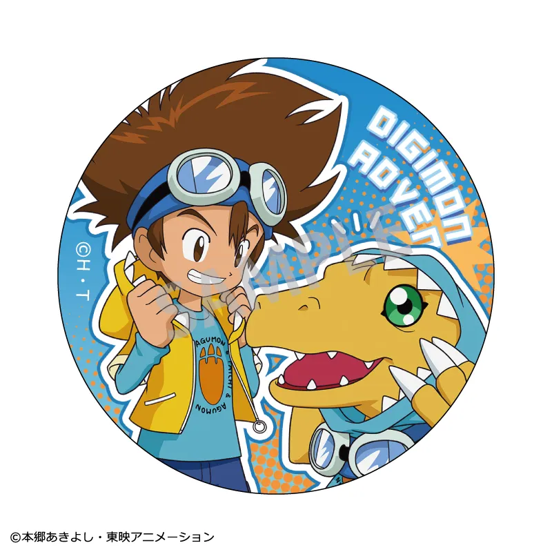 予約2025年06月】デジモンアドベンチャー トレーディング75mm缶バッジ