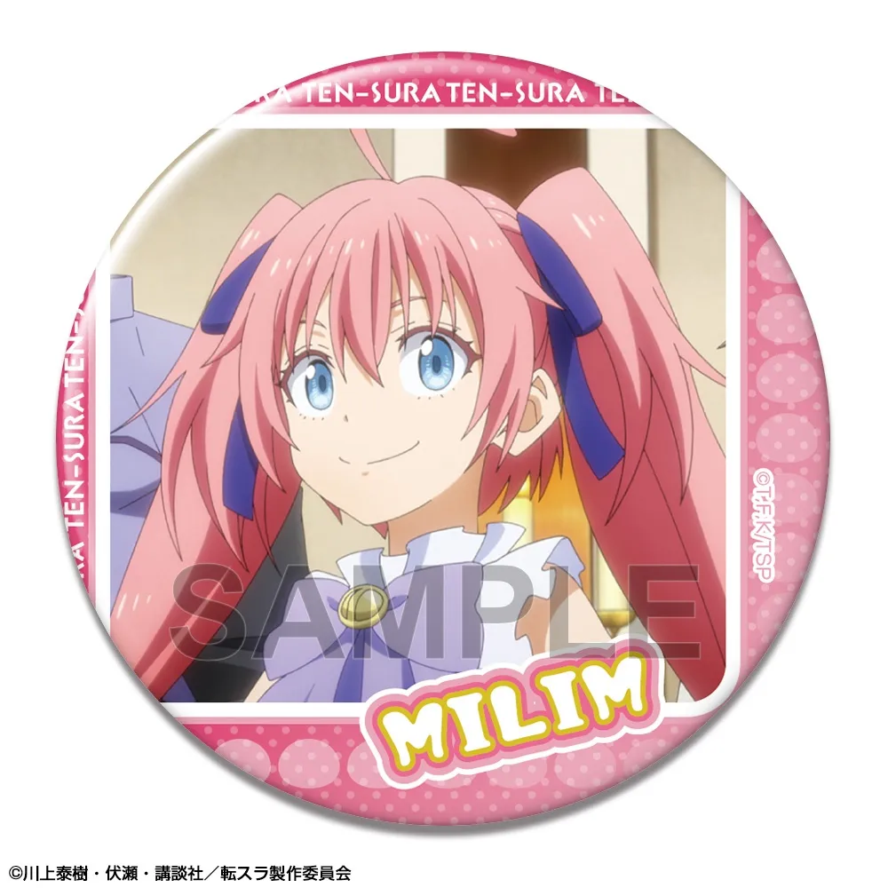 予約2026年08月】転生したらスライムだった件 缶バッジ Ver.2 デザイン