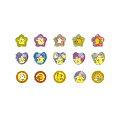 予約2026年06月】ポムポムプリン クリスタルシール ​おたんじょうび