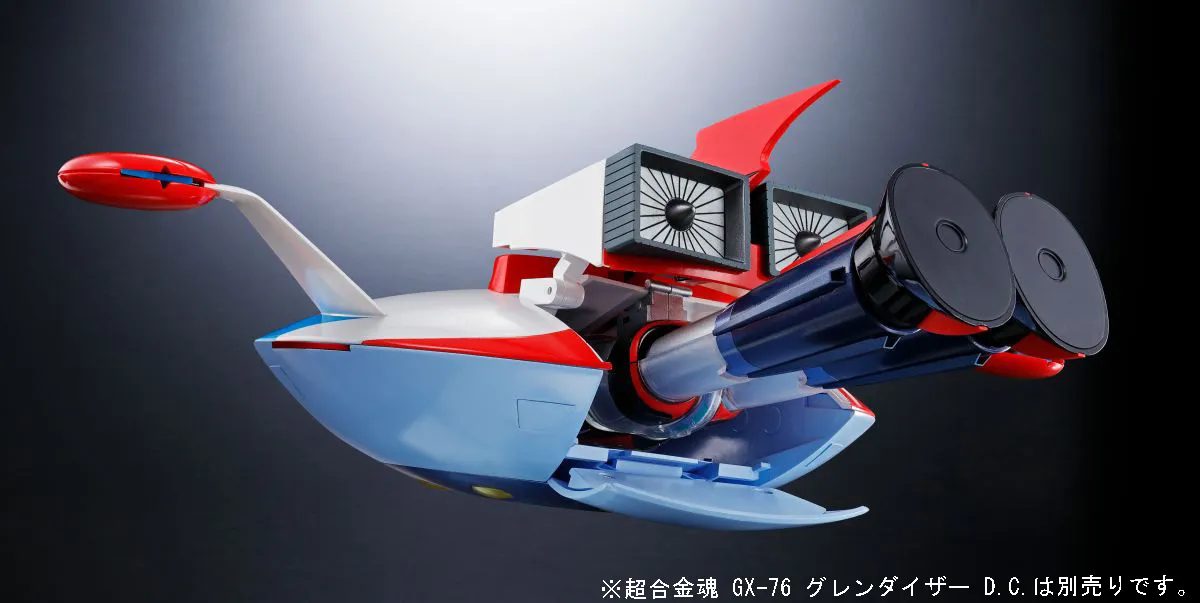 送料無料】超合金魂 GX-76X グレンダイザー D.C.対応 スペイザーセット