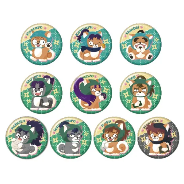 忍たま乱太郎 どうぶつフォーゼ グリッターカンバッジコレクション 10