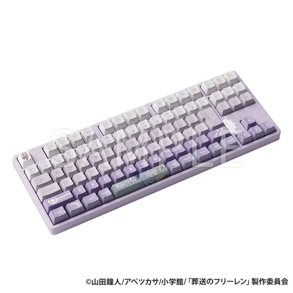 葬送のフリーレン ゲーミングキーボード 葬送のフリーレン | AMICIS ゲーミングキーボード 日本語配列 80HE