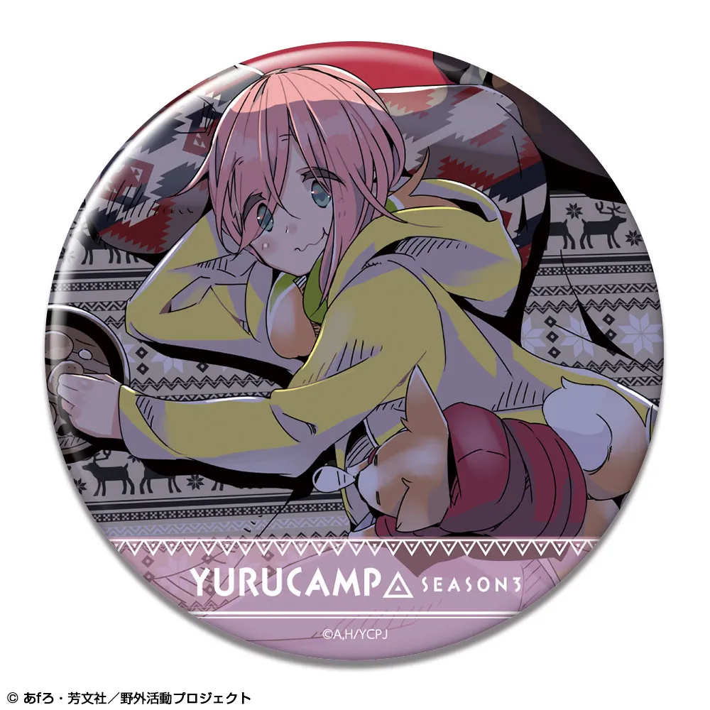 予約2026年11月】ゆるキャン△ SEASON3 缶バッジ デザイン01(各務原