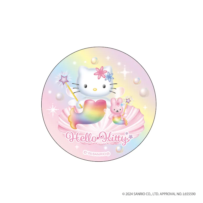 予約2025年07月】ハローキティ トレーディンググリッター缶バッジ BOX