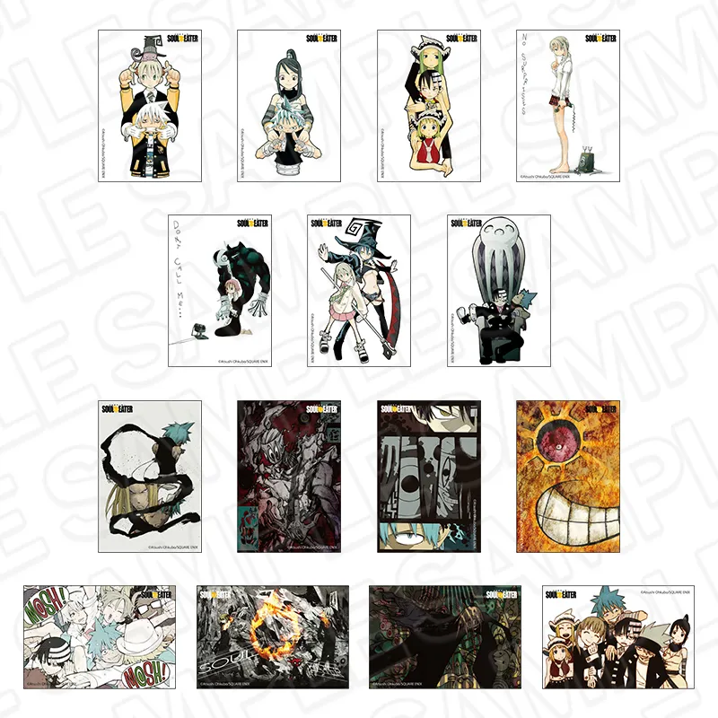 予約2025年07月】ソウルイーター スクエアカンバッジ(ブラインド