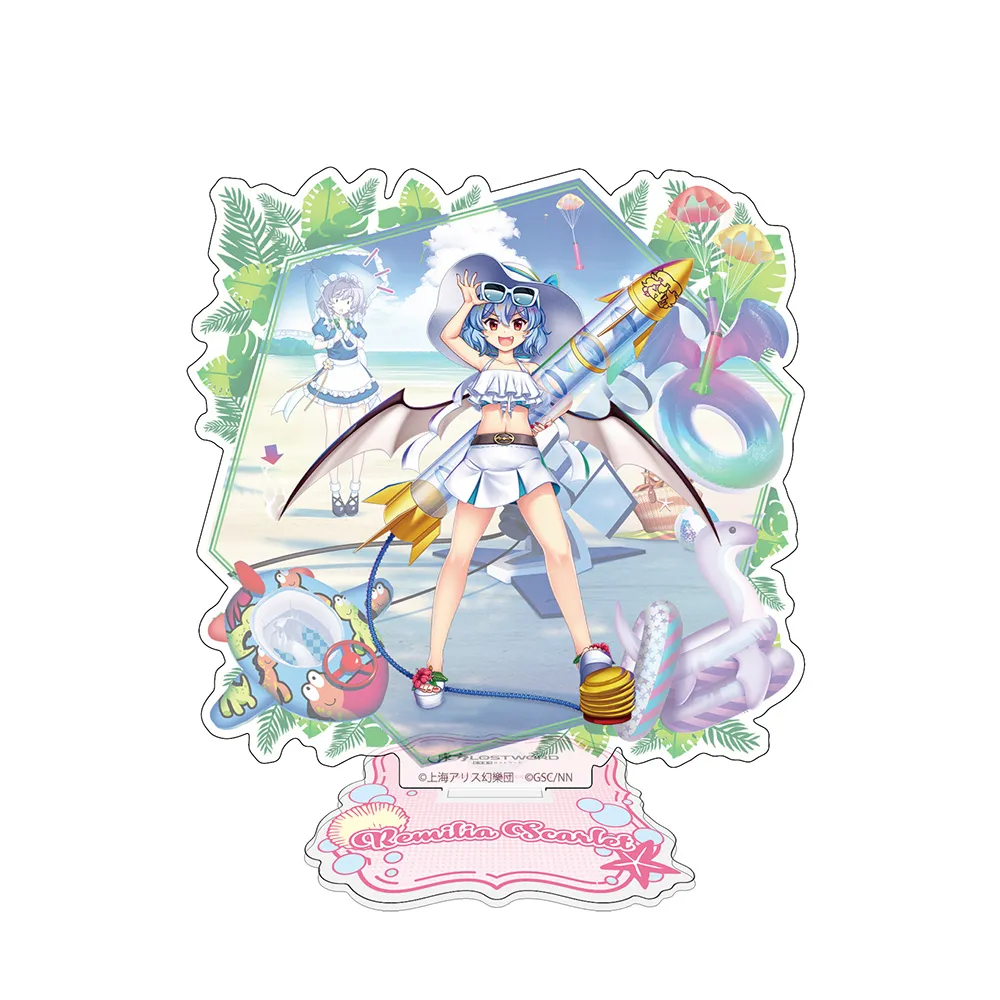 レミリア・スカーレット アクリルスタンド＆バッジセット Amazon.co.jp: 東方Project 超東方LIVE レミリア・スカーレット