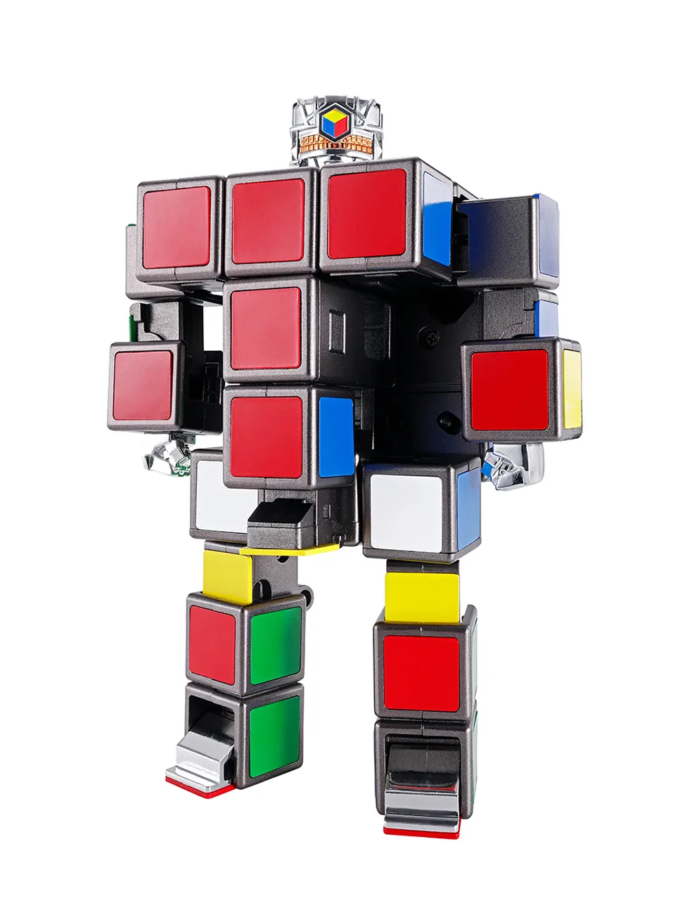 超合金。ルービックキューブ。 四角いパズルがロボットに！ 「超合金 ルービックキューブ」が