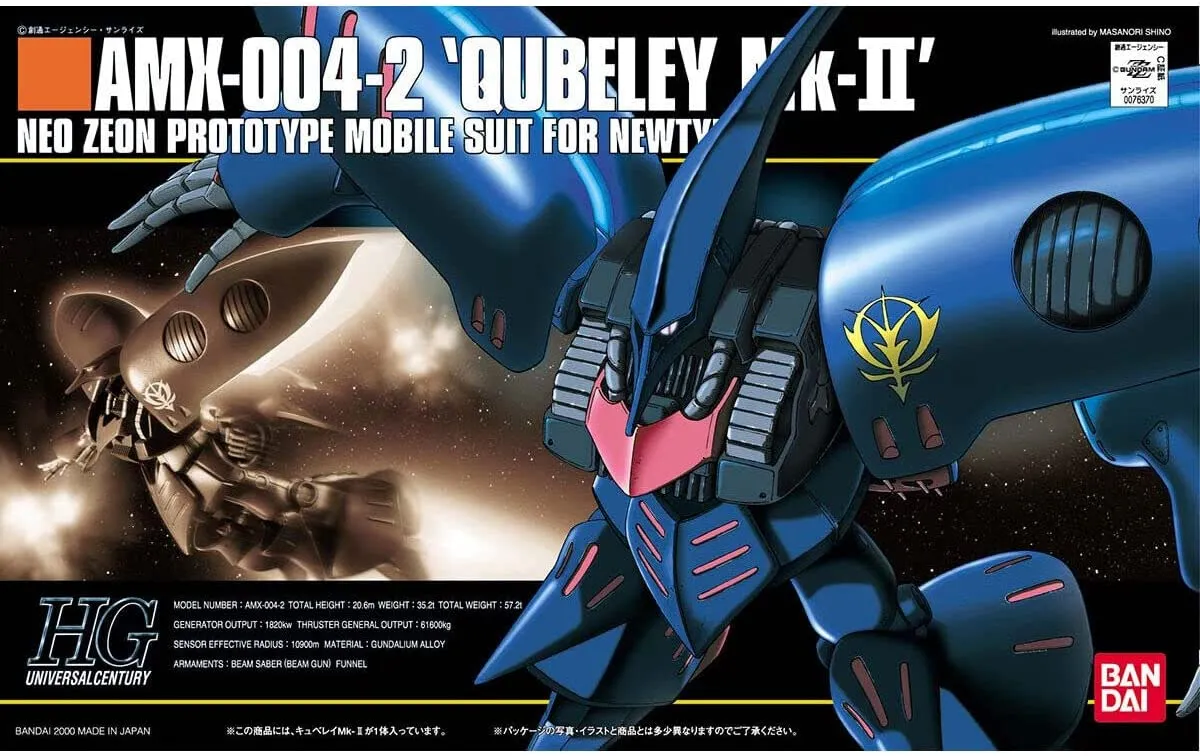 予約2022年5月再販】HGUC 1/144 キュベレイMk-II バンダイスピリッツ