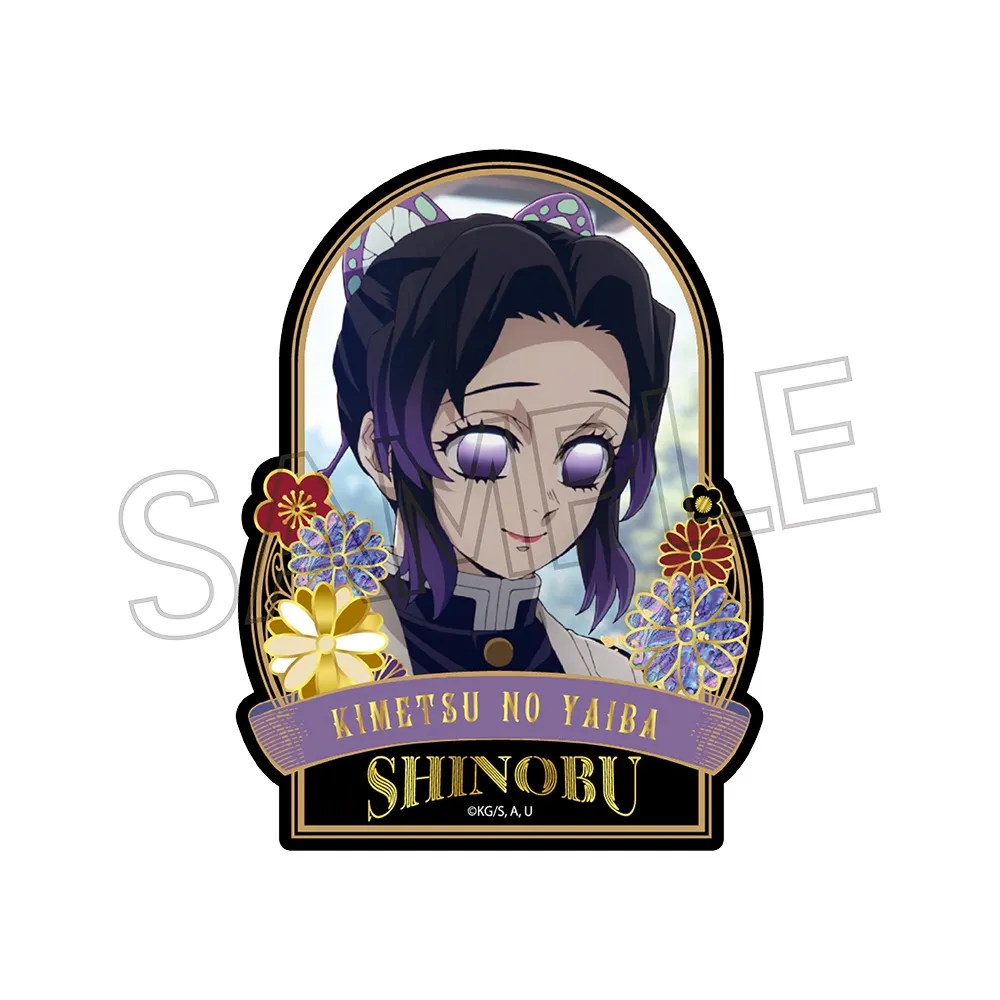 ⭐︎しのぶ⭐︎　まとめ売り 予約2025年07月】鬼滅の刃 螺鈿風シリーズ ステッカー Vol.4 胡蝶