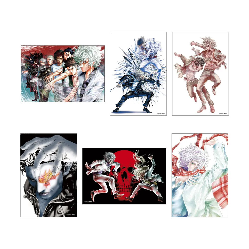 予約2024年08月】嘘喰い イラストカードセット メディコス