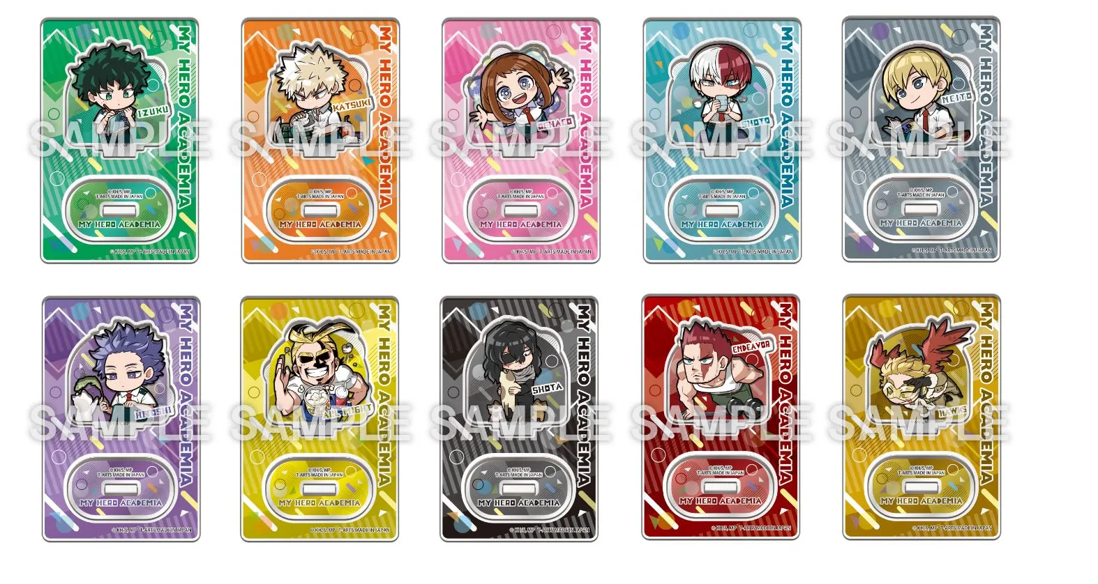 でふぉめ 僕のヒーローアカデミア 日常トレーディングアクリルスタンド